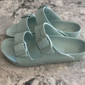 Birkenstock Seafoam sandals kids